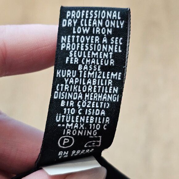 Tibi NWT Black Ruffle Mini Skirt Back Zip Sz 2 - Picture 5 of 7